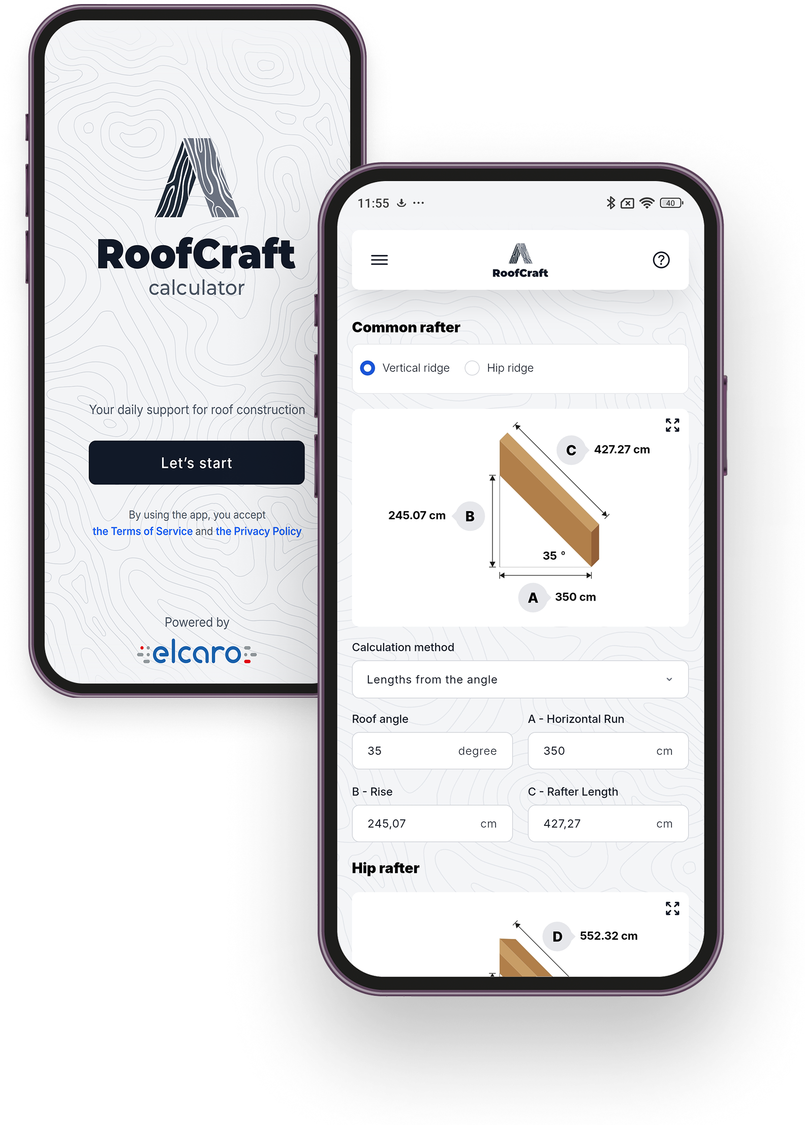 RoofCraft Mobile App